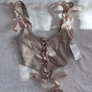 Adored vintage corset top